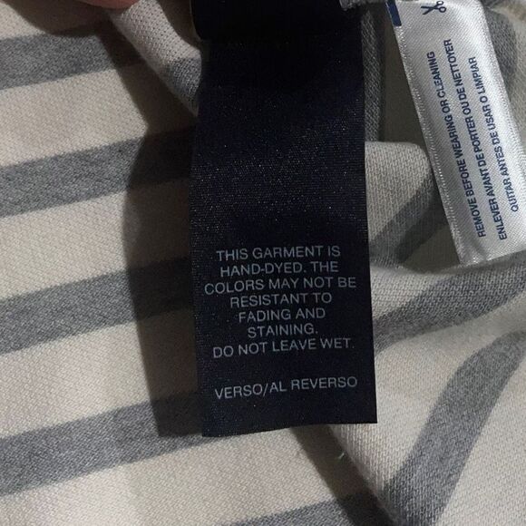 Tommy Hilfiger Navy Ombré Striped Polo - Size Large‎ - Picture 4 of 8